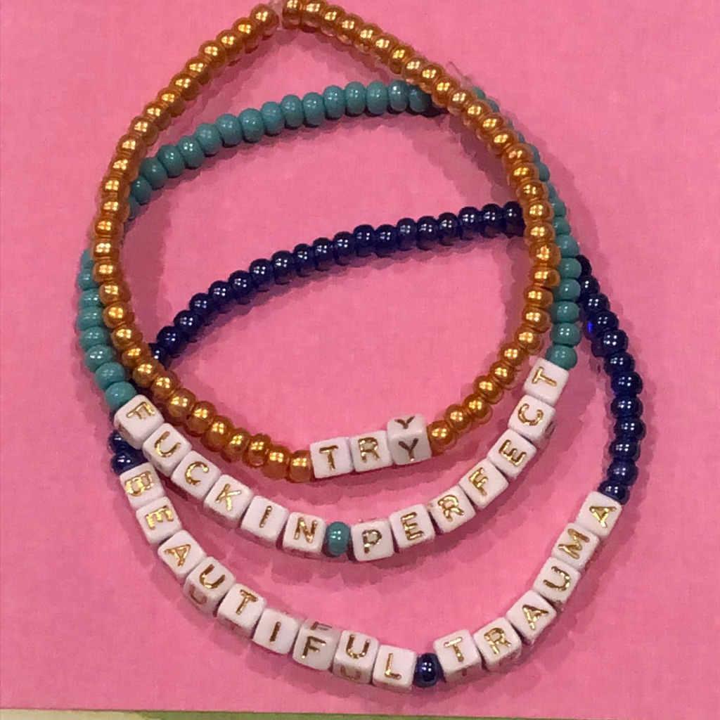 Pink Song Bracelet Set